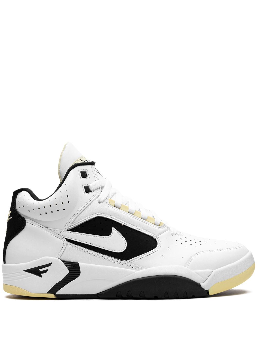 Nike Air Flight Lite Mid "White Lemon Black White" sneakers Wit