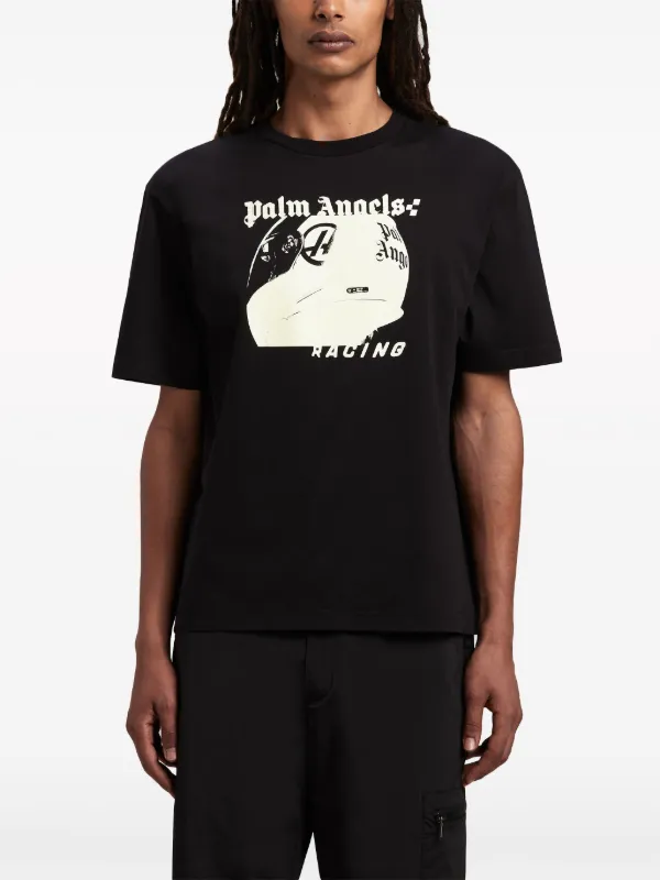Palm Angels Helmet Tシャツ | ブラック | FARFETCH JP
