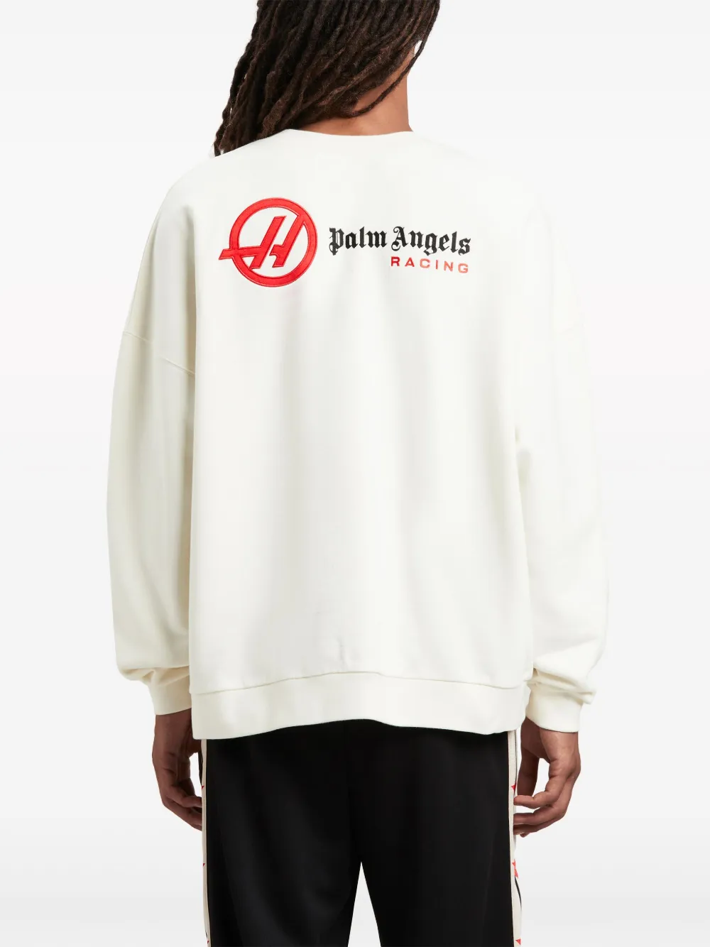 Palm Angels Paxhaas sweater met ronde hals Wit