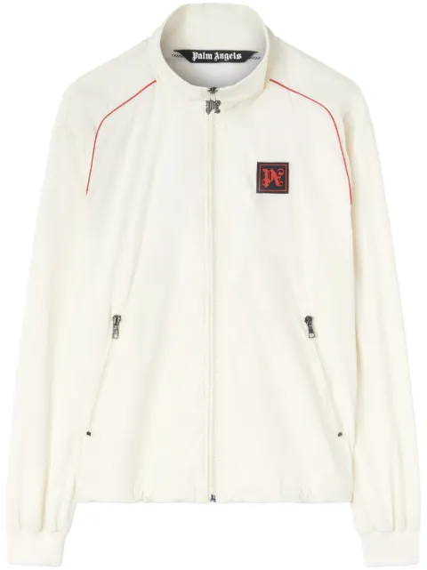 Palm Angels logo-embroidered bomber jacket 