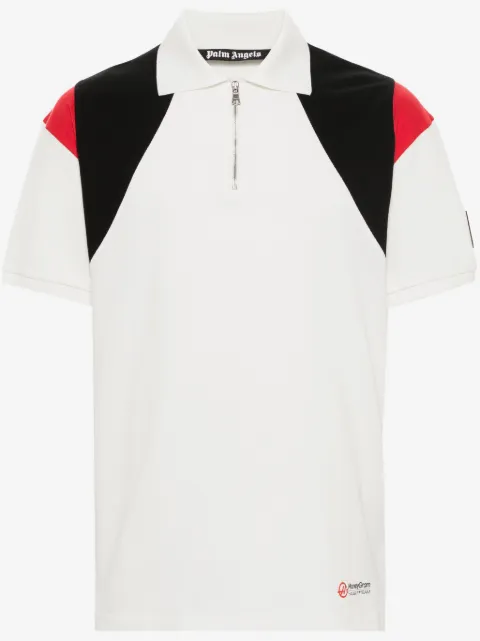 Palm Angels playera tipo polo Moneygram Haas F1