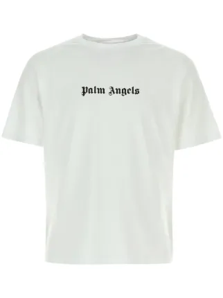 Palm Angels ロゴ Tシャツ | ホワイト | FARFETCH JP