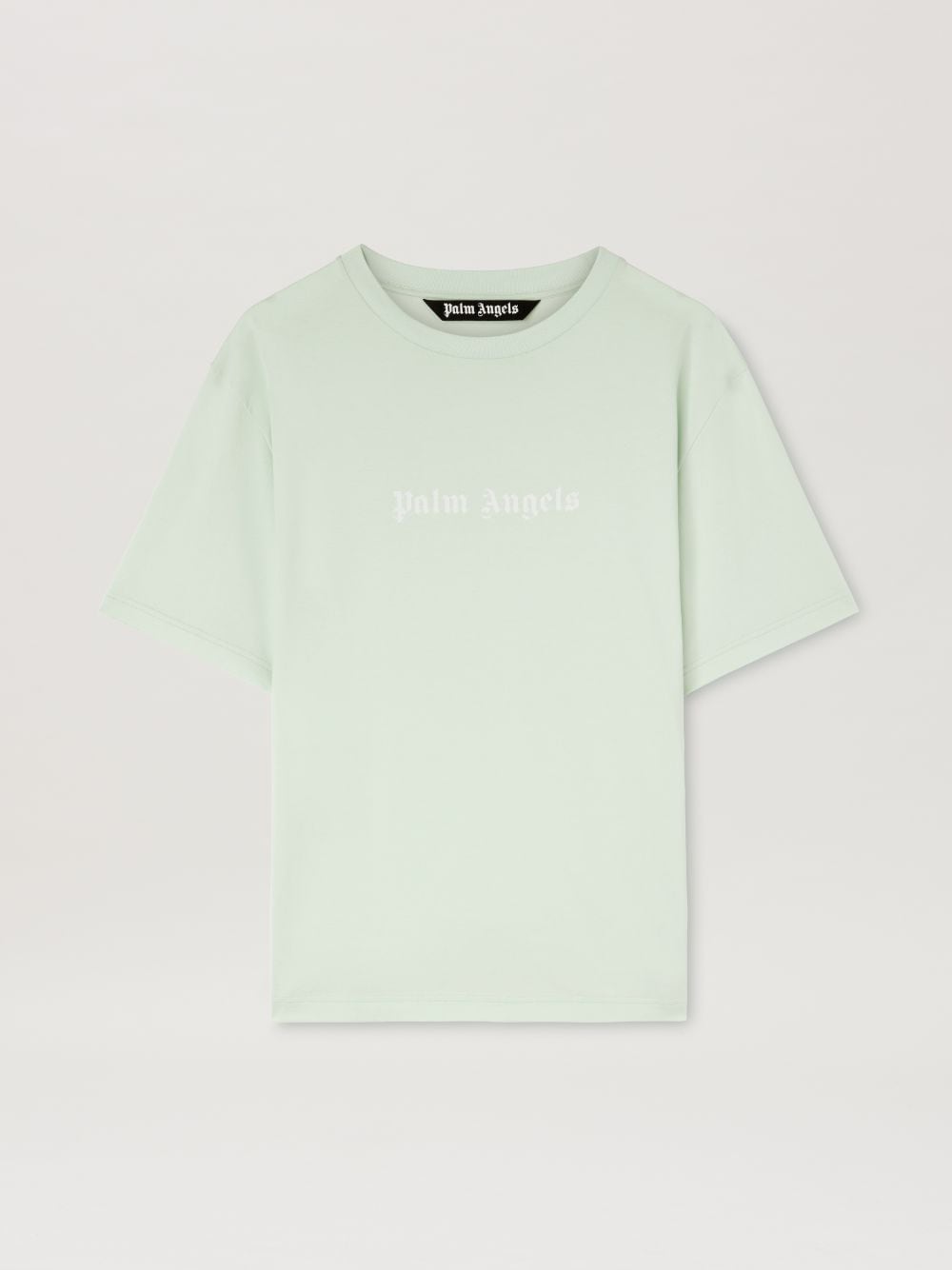 Palm Angels Slim Fit T-shirt In Green