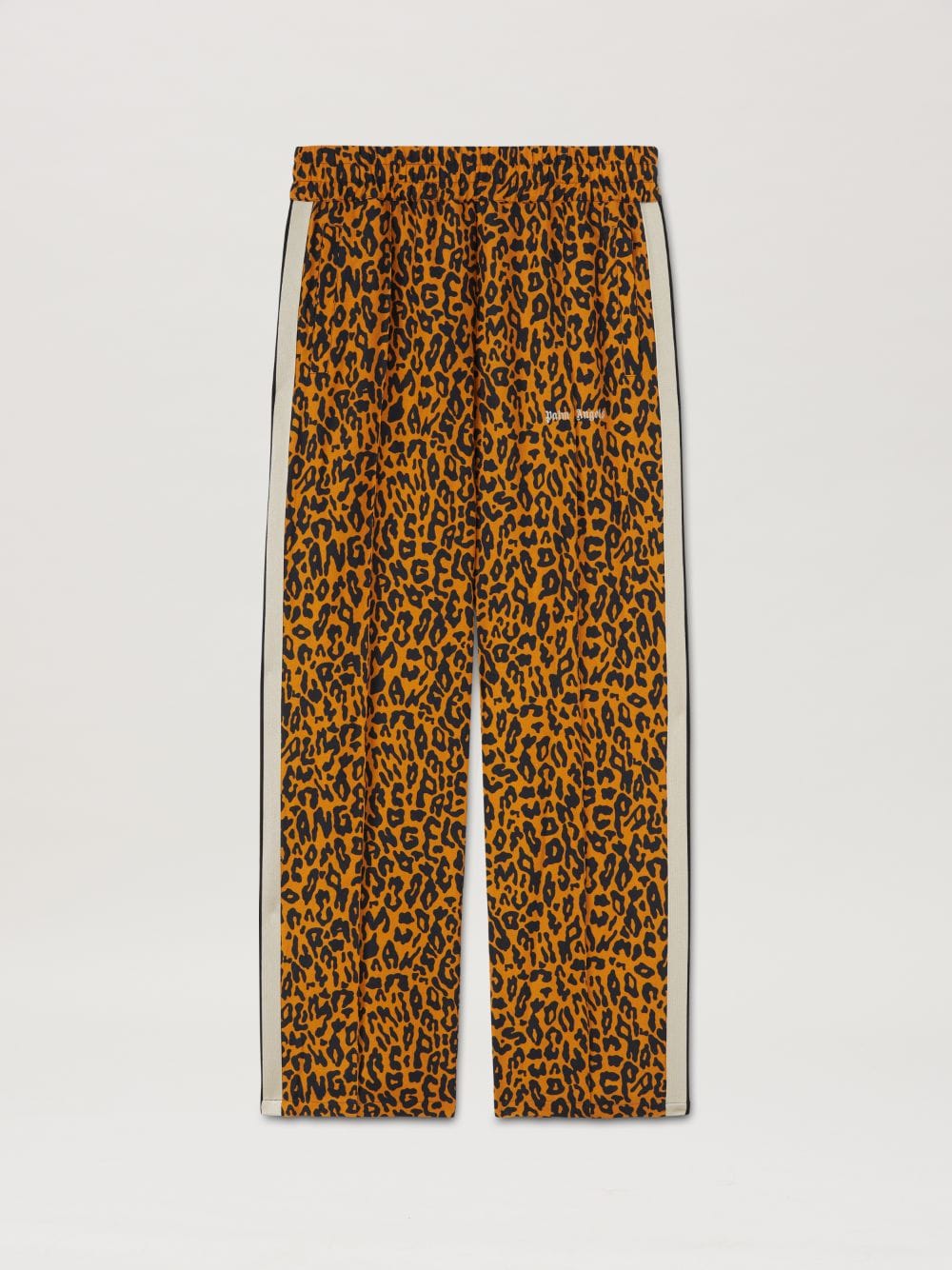 Shop Palm Angels Cheetah Track Pants In Orange