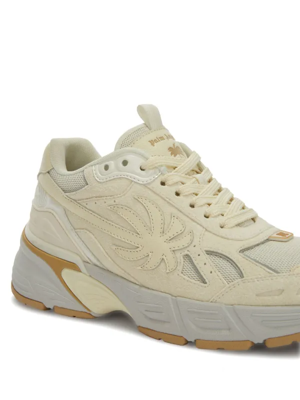 Palm Angels The Palm Runner レザースニーカー | ニュートラル