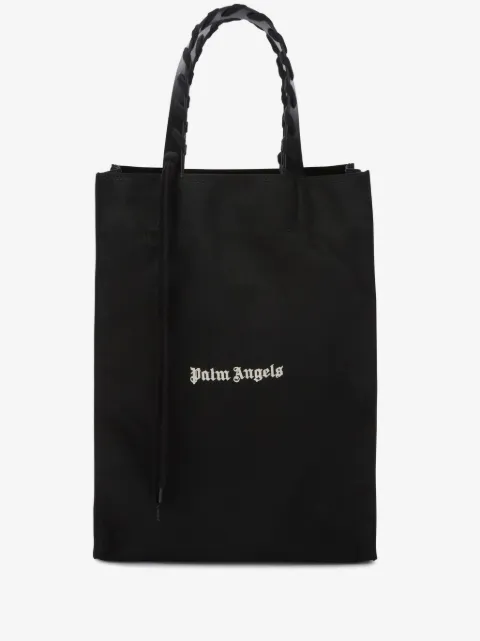 Palm Angels logo-print tote bag
