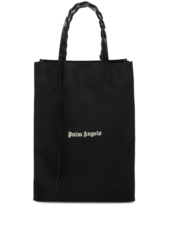 Palm Angels logo-print Tote Bag | Black | FARFETCH