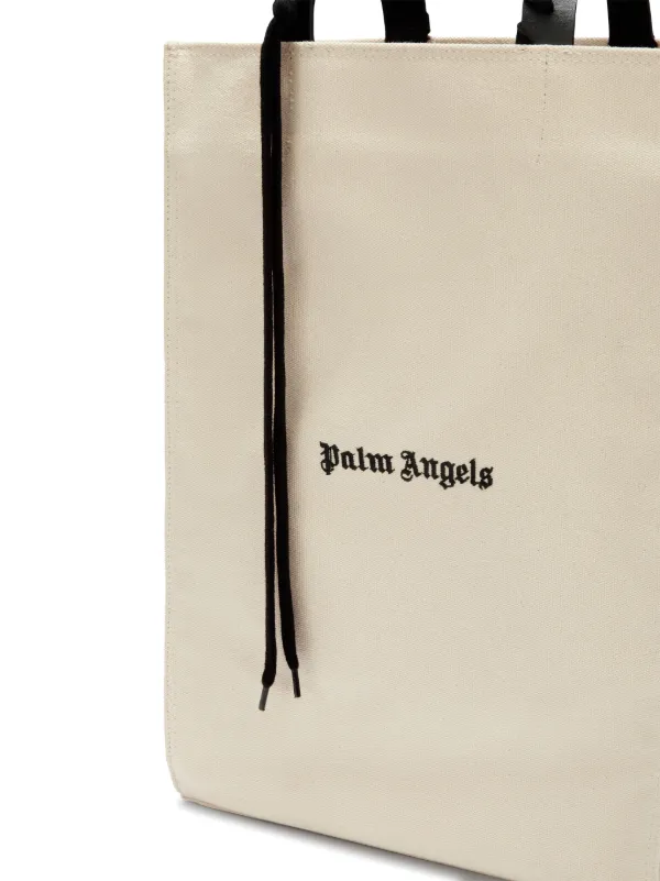 Palm Angels logo-print Tote Bag | Neutrals | FARFETCH