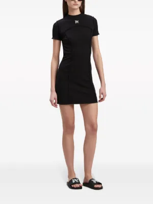 【関税＆送料込み】Palm Angels Mini Dress With Logo PALM ANGELS Women's Over Logo Mini Dress - Clothing from