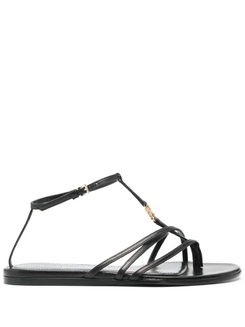 Palm Angels Lategram leather sandals