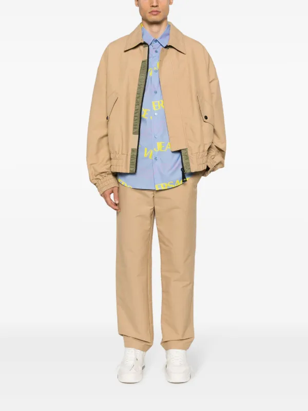 Versace Jeans Couture ボンバージャケット | ニュートラル | FARFETCH JP