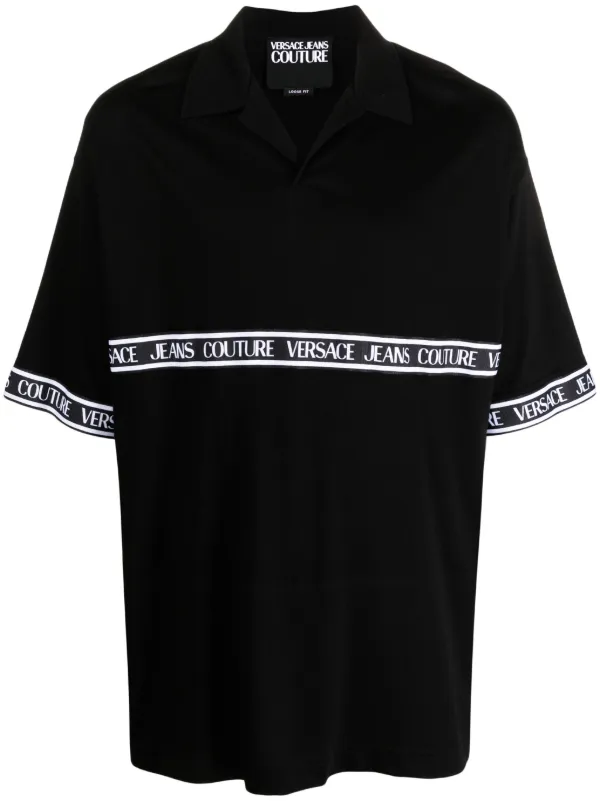 Versace Jeans Couture ポロシャツ | ブラック | FARFETCH JP
