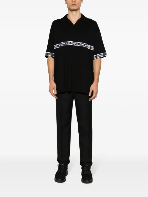 Versace Jeans Couture ポロシャツ | ブラック | FARFETCH JP Versace Jeans Couture ポロシャツ | ブラック | FARFETCH JP