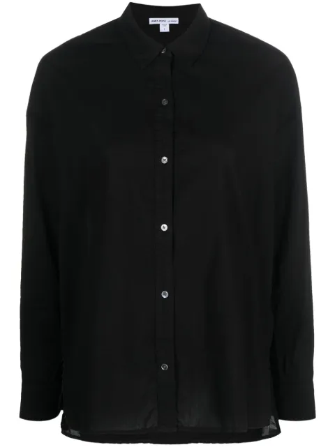 James Perse long-sleeve cotton shirt