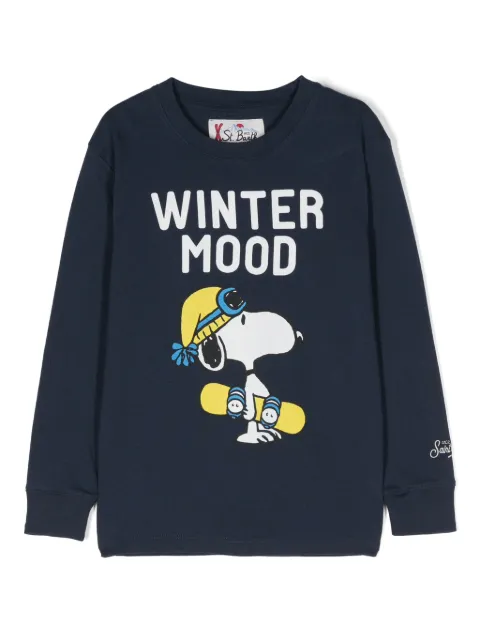 MC2 Saint Barth Kids sudadera con logo bordado