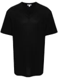 James Perse V-neck cotton T-shirt - Black