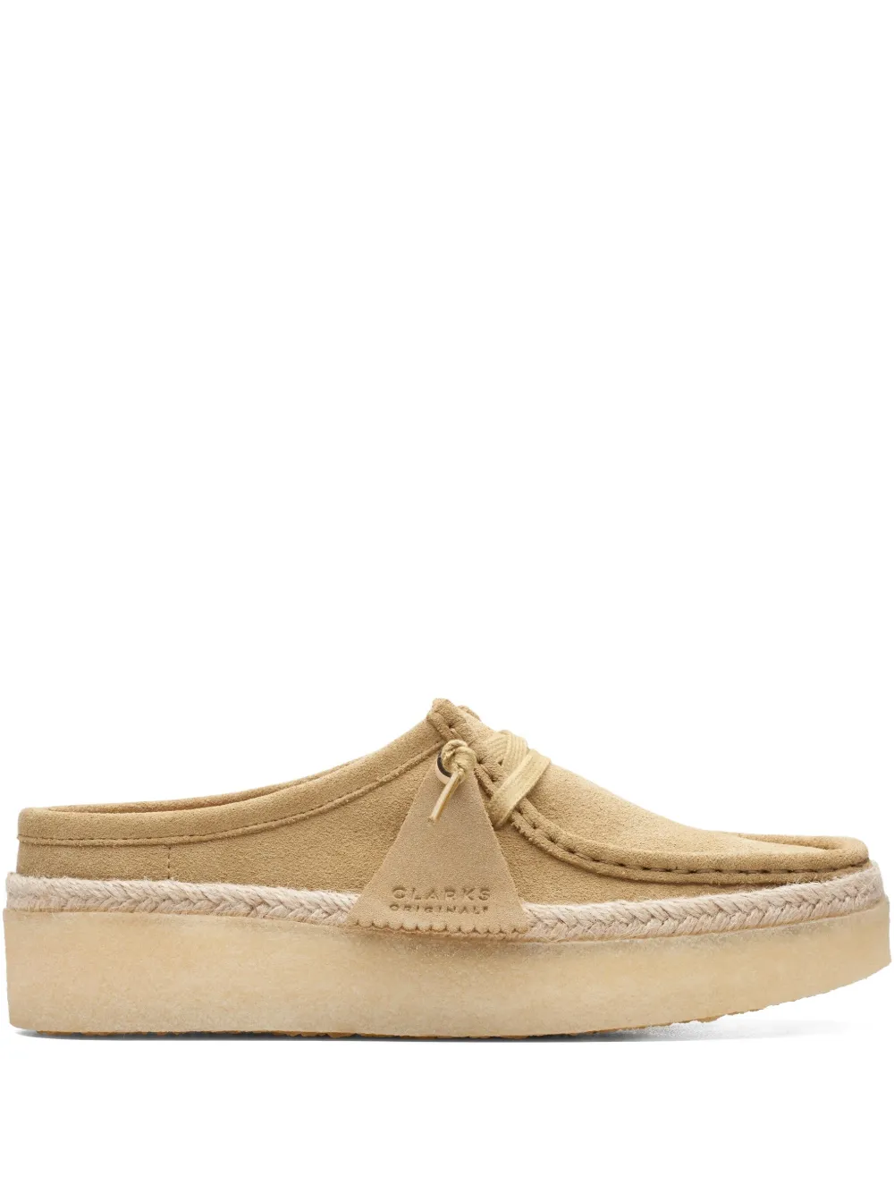 Clarks Suede Wallabee Cup Shoes In Neutral
