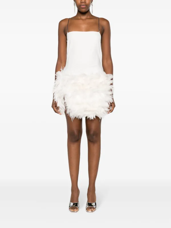 ワンピース THE ATTICO Woman Dress White 250WCA00394CCC052AA 001 White mini dress for Women | THE ATTICO®