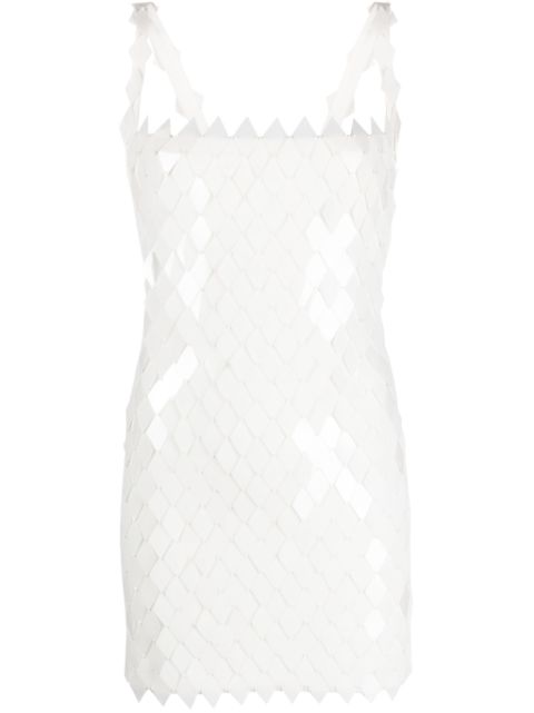 The Attico Rue sequinned minidress