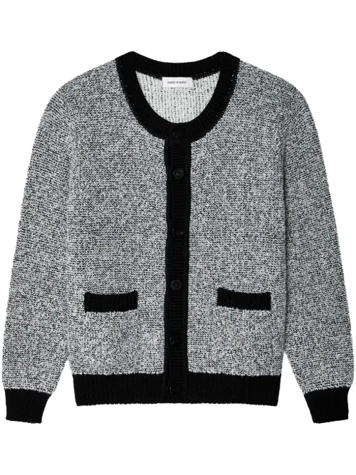 Cardigan à bordures contrastantes - Ernest W. Baker - Modalova