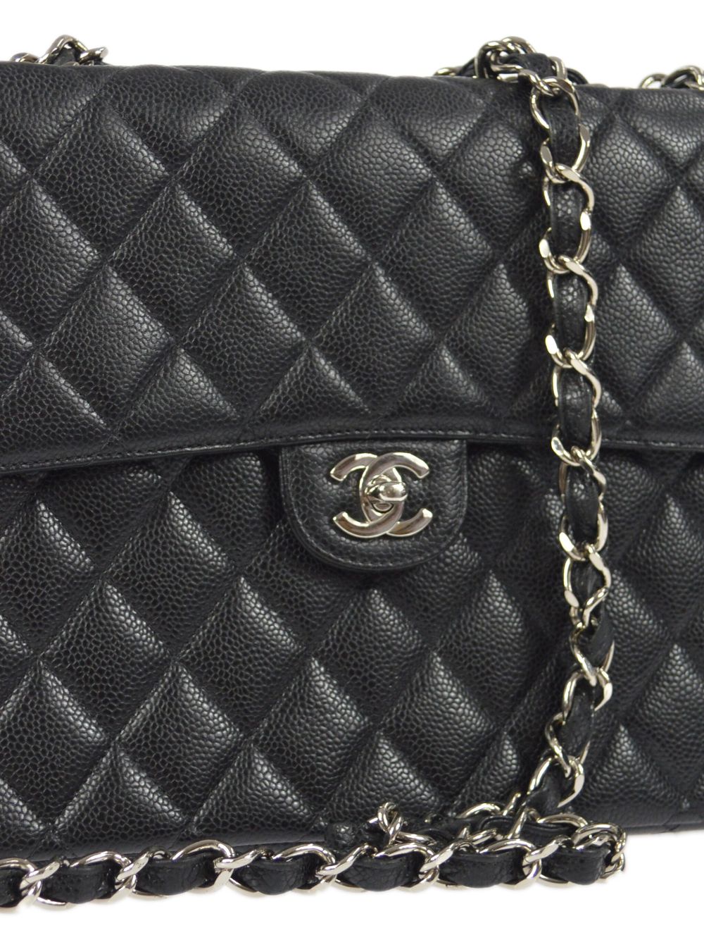 CHANEL 2002 Jumbo Classic Flap shoulder bag Women