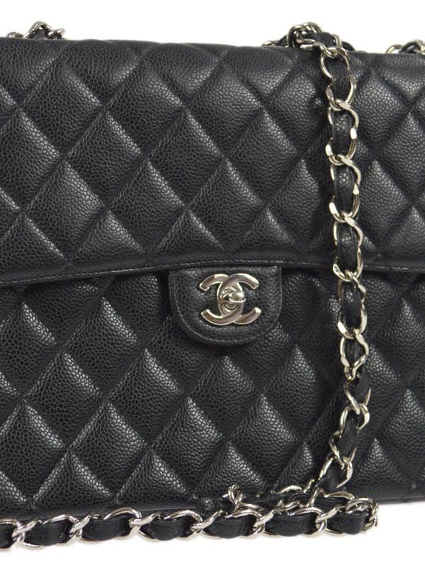 CHANEL Pre-Owned 2002 ジャンボ クラシック フラップ ショルダー ...