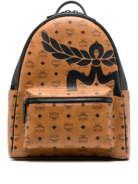 MCM  medium Stark Mega Laurel Visetos backpack