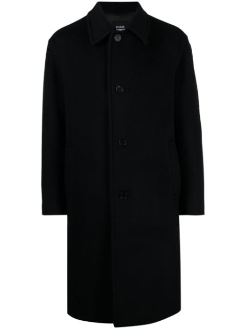 STUDIO TOMBOY single-breasted wool coat