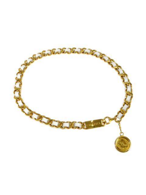 CHANEL 1995 Medallion chain belt Women