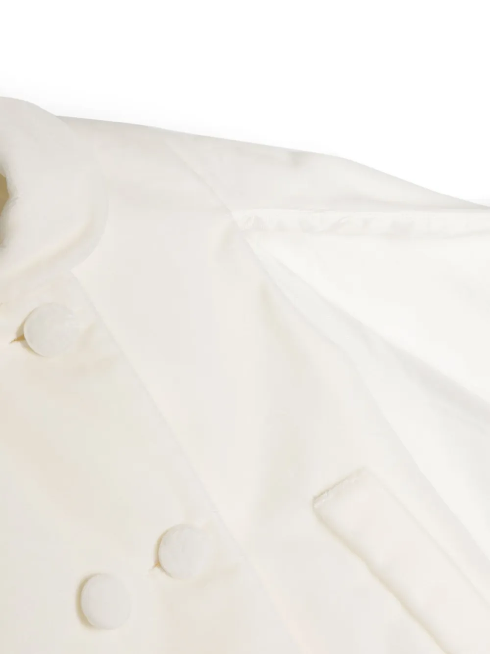JESURUM BABY FAUX-FUR DOUBLE-BREASTED COAT