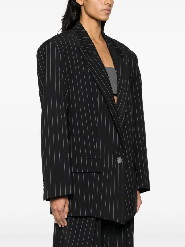 アウターその他 THE ATTICO Woman Blazer Black 250WCG00080WWW046AA 100 THE ATTICO: Jacket woman - Black | The Attico blazer