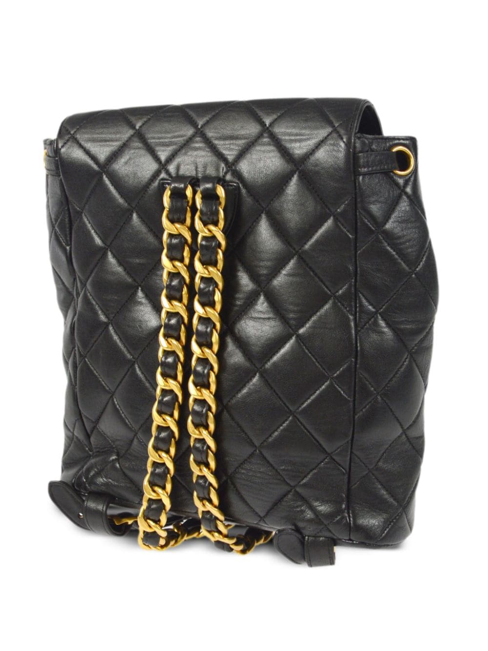 CHANEL Pre-Owned 1995 Duma gewatteerde rugzak - Zwart