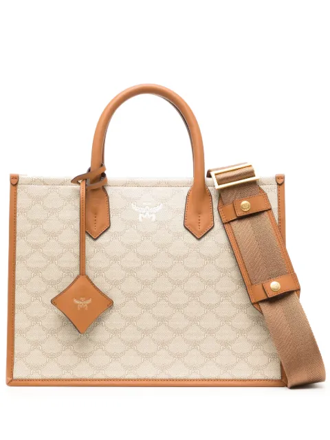 MCM medium Himmel Lauretos tote bag