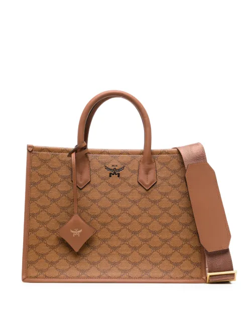 MCM medium Himmel Lauretos tote bag