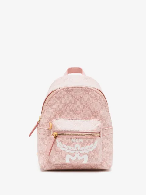 MCM small Stark Lauretos monogram backpack 