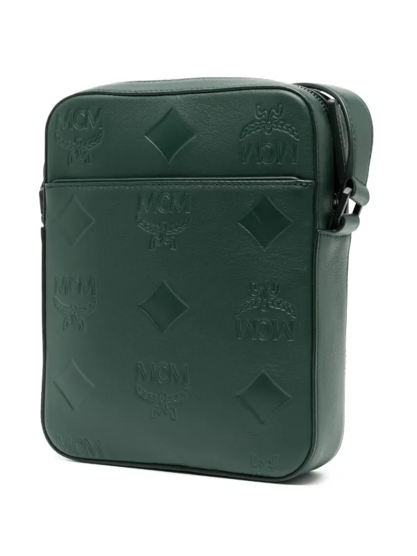 Mcm outlet grey crossbody
