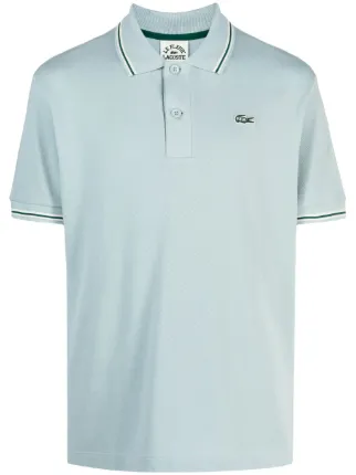 LACOSTE グレー ポロシャツ 3 LACOSTE グレー ポロシャツ 3