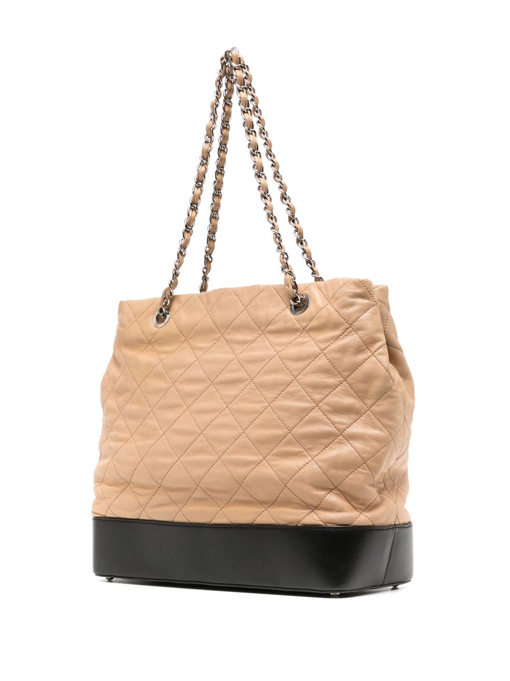 CHANEL 2010-2011 diamond-quilted tote bag Women