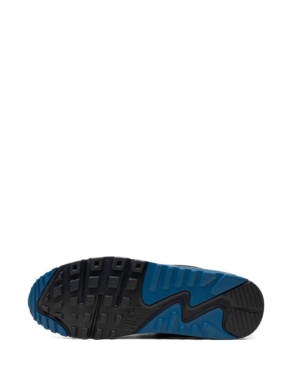 Shop Nike Air Max 90 "black/teal Blue" Sneakers