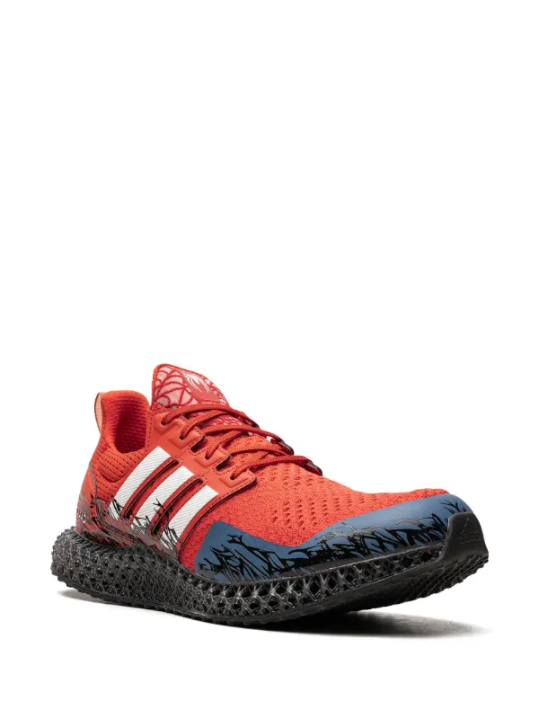 adidas gazelle silver green womens Adidas Ultra 4D White Black Solar Red GX6364 – Sneaker Junkies main image 1