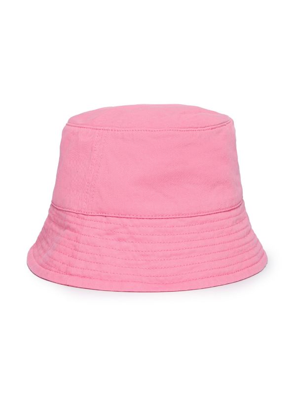 MM6 Maison Margiela Kids logo-print Bucket Hat - Farfetch