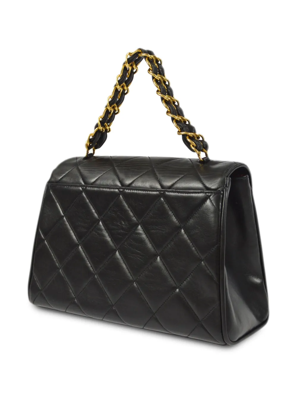 CHANEL Pre-Owned 1995 gewatteerde schoudertas - Zwart
