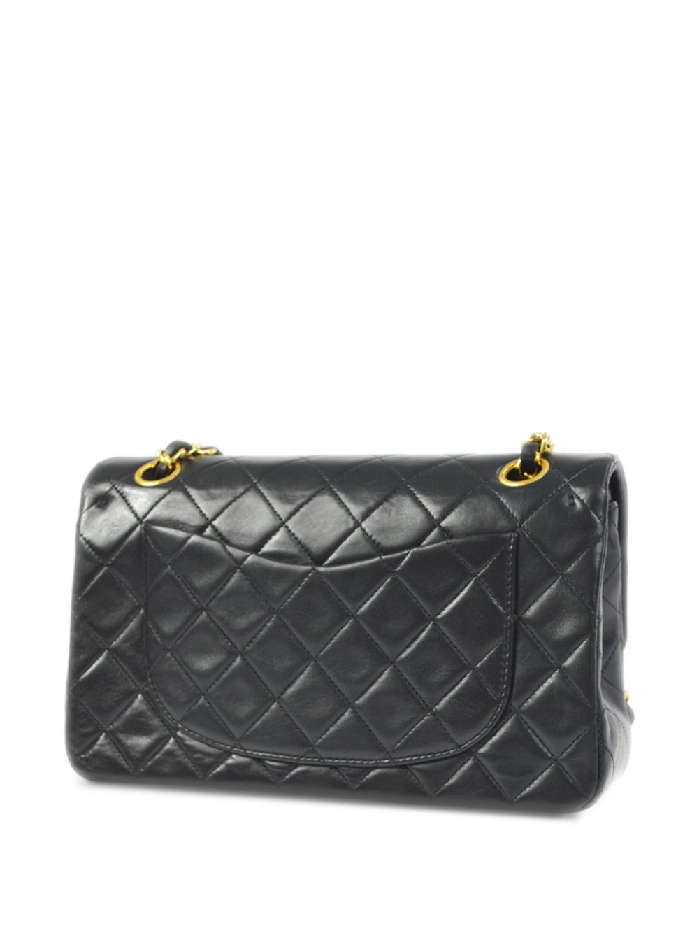 CHANEL Pre-Owned 1990 small Double Flap shoulder bag - Zwart