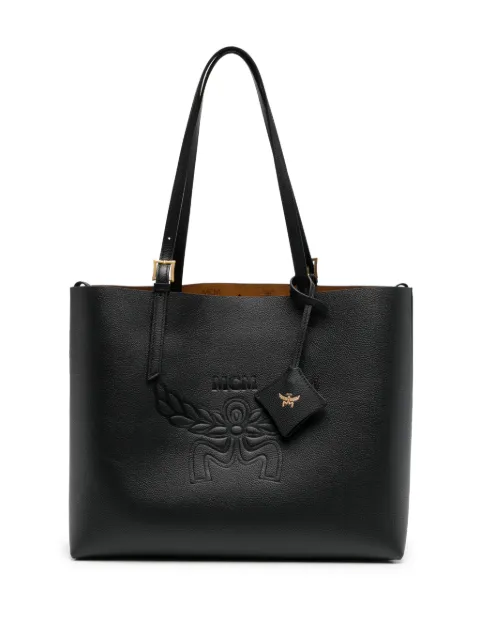 MCM medium Himmel logo-embossed leather bag