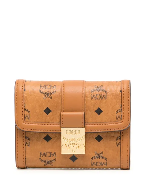 MCM Kleines Tracy Portemonnaie mit Visetos-Print
