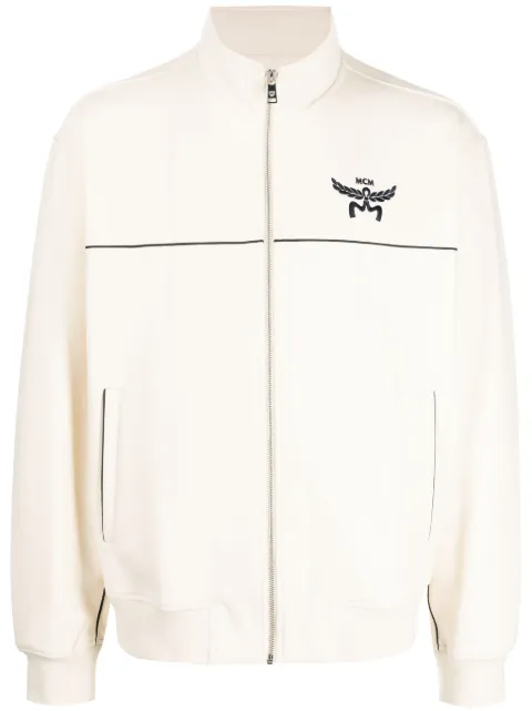 MCM Essential logo-embroidered track jacket