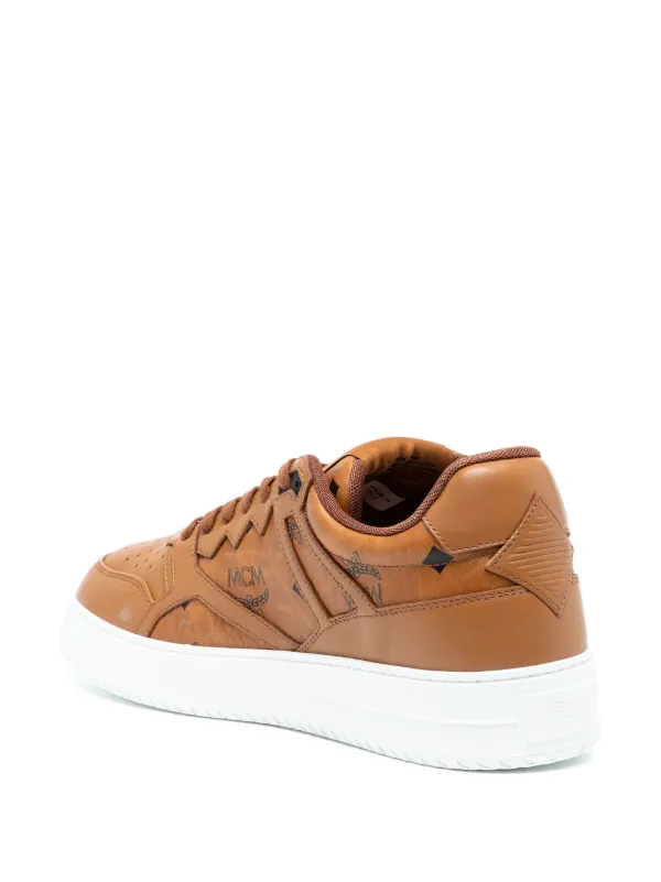 MCM Neo Terrain Canvas Sneakers Brown FARFETCH IN