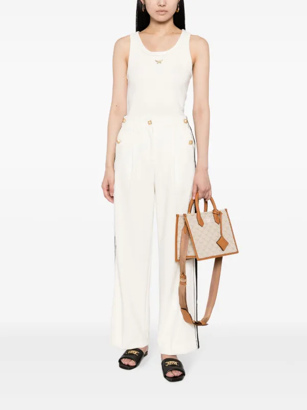 MCM Small Himmel Lauretos Tote Bag | Neutrals | FARFETCH