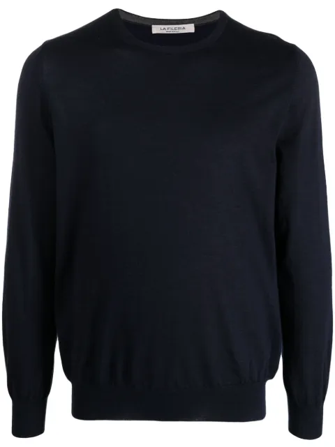 Fileria fine-knit long-sleeved jumper
