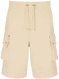 Balmain logo-embossed cargo shorts - Neutrals